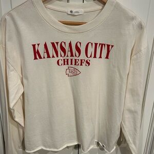 Kansas City Chiefs Cream ‘47 Long Sleeve Tee
